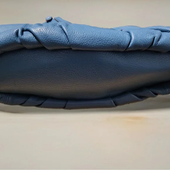 Coach Blue Leather Shoulder Bag
